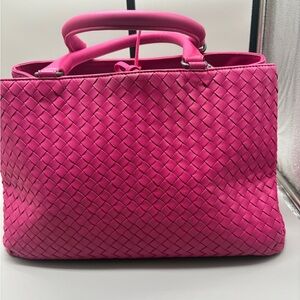 Bottega Venetta Intrecciato Leather Tote